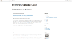 Desktop Screenshot of pointingray.blogspot.com