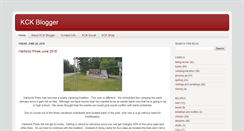 Desktop Screenshot of kckblogger.blogspot.com