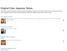 Tablet Screenshot of original-class-japanese-tattoo.blogspot.com