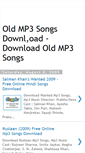 Mobile Screenshot of oldmp3songsdownload.blogspot.com