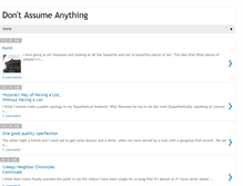 Tablet Screenshot of making-assumptions.blogspot.com