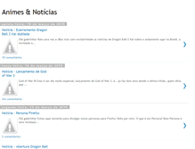 Tablet Screenshot of animesnoticias.blogspot.com