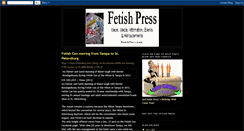 Desktop Screenshot of fetishpress.blogspot.com