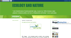 Desktop Screenshot of ecologyandnature.blogspot.com