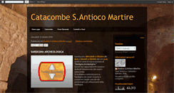 Desktop Screenshot of basilicasantantiocomartire.blogspot.com