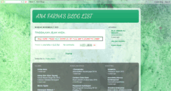 Desktop Screenshot of bloglistanafarha.blogspot.com