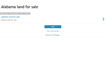Tablet Screenshot of alabamalandforsale.blogspot.com