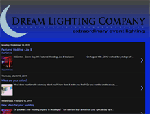 Tablet Screenshot of dreamlightingcompany.blogspot.com