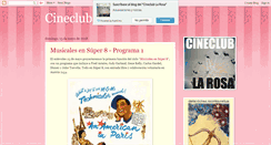 Desktop Screenshot of cineclublarosa.blogspot.com