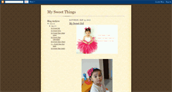 Desktop Screenshot of mysteethings.blogspot.com