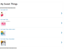 Tablet Screenshot of mysteethings.blogspot.com