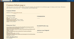 Desktop Screenshot of commondebate2.blogspot.com