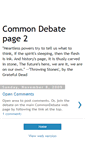 Mobile Screenshot of commondebate2.blogspot.com