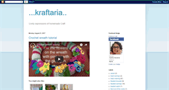 Desktop Screenshot of kraftaria.blogspot.com