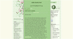 Desktop Screenshot of milakunishot.blogspot.com