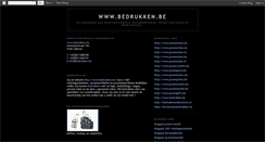 Desktop Screenshot of bedrukken.blogspot.com