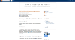 Desktop Screenshot of lwvbmc-observer.blogspot.com