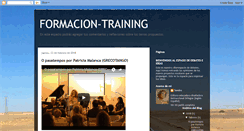 Desktop Screenshot of formacion-training.blogspot.com