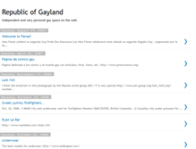 Tablet Screenshot of gaylandrepublic.blogspot.com