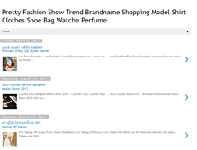 Tablet Screenshot of prettyfashionshow.blogspot.com