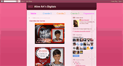 Desktop Screenshot of alinemarqques.blogspot.com