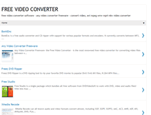 Tablet Screenshot of freevideoconverter.blogspot.com