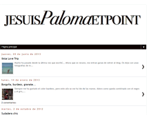 Tablet Screenshot of jesuispalomaetpoint.blogspot.com