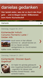 Mobile Screenshot of danielasgedanken.blogspot.com