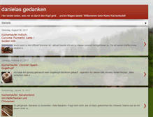 Tablet Screenshot of danielasgedanken.blogspot.com