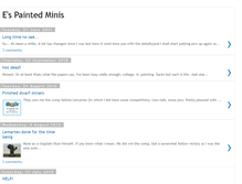 Tablet Screenshot of es-paintedminis.blogspot.com