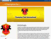 Tablet Screenshot of champion2u.blogspot.com