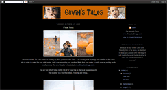 Desktop Screenshot of gavinstales.blogspot.com