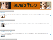 Tablet Screenshot of gavinstales.blogspot.com