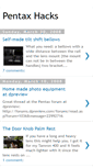 Mobile Screenshot of pentaxhacks.blogspot.com