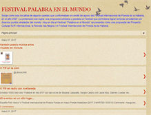 Tablet Screenshot of palabraenelmundo.blogspot.com