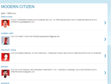 Tablet Screenshot of moderncitizen.blogspot.com