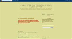 Desktop Screenshot of cheap-web-page-hosting-41.blogspot.com