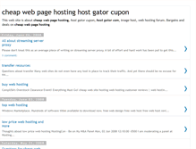 Tablet Screenshot of cheap-web-page-hosting-41.blogspot.com