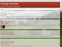 Tablet Screenshot of changealifestyle.blogspot.com