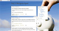 Desktop Screenshot of naysbargainhunt.blogspot.com