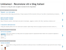 Tablet Screenshot of linkiamoci.blogspot.com