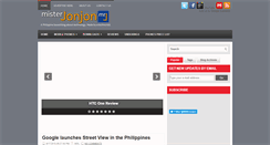 Desktop Screenshot of misterjonjon.blogspot.com