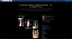 Desktop Screenshot of blogginfromabronxblock.blogspot.com