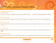 Tablet Screenshot of estimulacionpequenogenio.blogspot.com