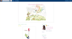 Desktop Screenshot of colourbubble-steph.blogspot.com