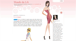 Desktop Screenshot of mundodasuperlili.blogspot.com