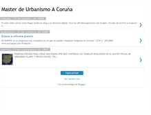Tablet Screenshot of masterurbanismocoruna.blogspot.com