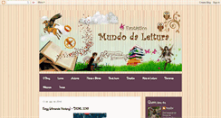 Desktop Screenshot of ofantasticomundodaleitura.blogspot.com