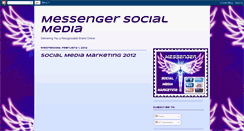 Desktop Screenshot of messengersocialmedia.blogspot.com