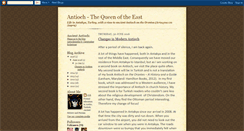 Desktop Screenshot of antioch-on-the-orontes.blogspot.com